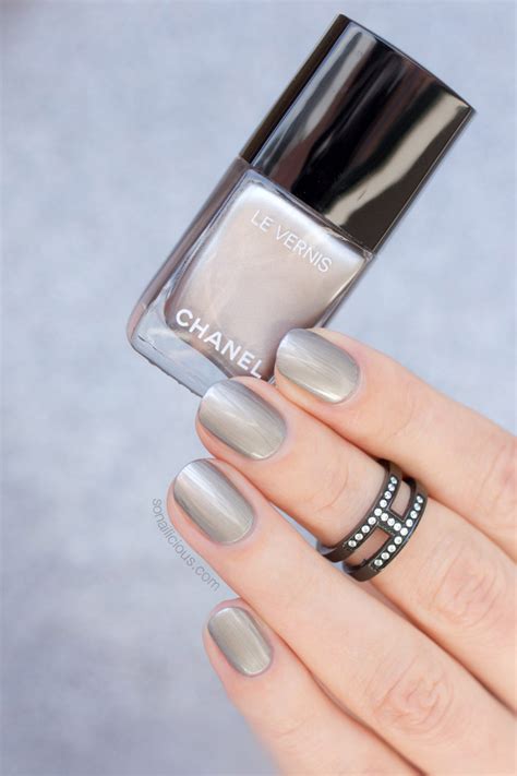 chanel liquid chrome nail polish|Chanel nail polish review.